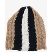 Caciuli Wool Blend Beanie With Contrasting Detail Femei
