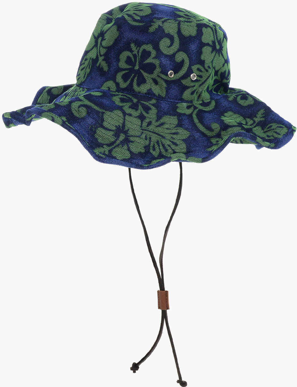 Caciuli DSQUARED2 Two-Tone Floral Patterned Floppy Hat Blue Femei (BM 18605434) 3