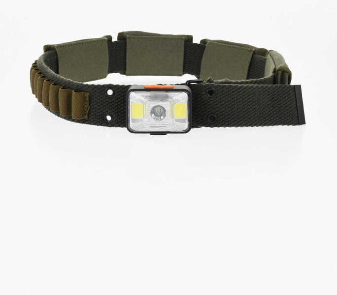 Curele DSQUARED2 Fabric Belt With Torch 50Mm Green Femei (BM 18605437) 2