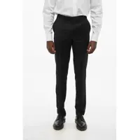 Pantaloni eleganti Trend Virgin Wool Pants With Flush Pockets Barbati