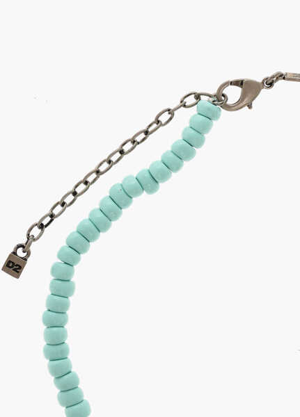 Coliere DSQUARED2 Solid Color Necklace Light Blue Barbati (BM 18605464) 3