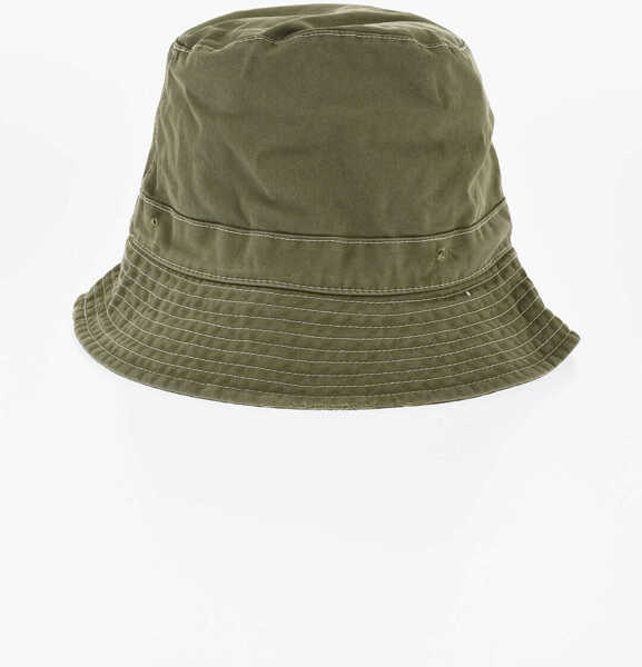 Caciuli DSQUARED2 Gabaridine Bucket Hat With Applications Green Barbati (BM 18605476) 3