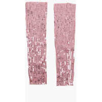Manusi Solid Color Sequined Muffs Femei