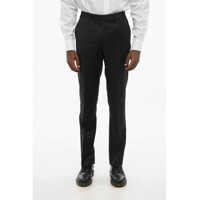 Pantaloni eleganti Virgin Wool Leader Pants With Flush Pockets Barbati