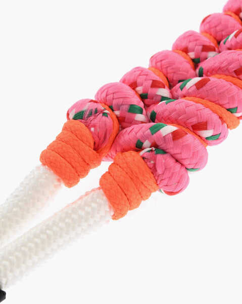 Brelocuri DSQUARED2 Fabric Keyring With Carabiner Maxi Multicolor Barbati (BM 18605557) 2