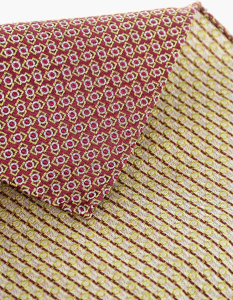 Esarfe DSQUARED2 Patterned Silk Pocket Square Multicolor Barbati (BM 18605563) 3