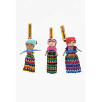 Bijuterii DSQUARED2 Set Of 3 Pairs Of Baby Doll Brooches