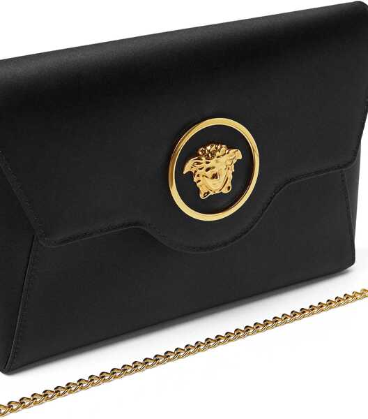 Genti de umar Versace La Medusa Shoulder Bag BLACK-VERSACE GOLD Femei (BM 18605776) 5
