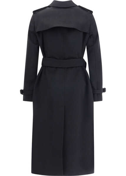 Paltoane Burberry Kensington Coat BLACK Femei (BM 18605779) 2