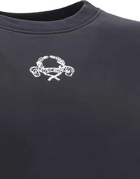 Bluze de trening Moschino Cotton Sweatshirt Fantasia Nero Barbati (BM 18605782) 5