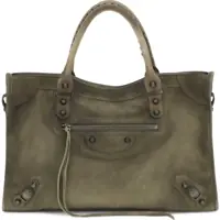 Genti de mana Suede Le City medium Handbag Femei