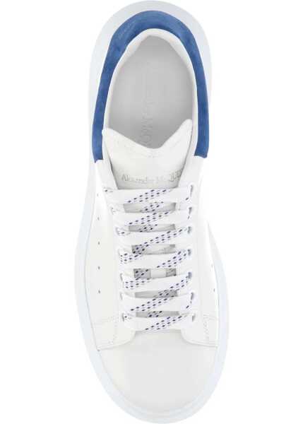 Sneakers Alexander McQueen Leather Sneakers WHITE/PARIS BLUE Barbati (BM 18605836) 3
