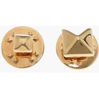 Bijuterii Set Of 2 D2 Classic Golden Metal Pins Barbati