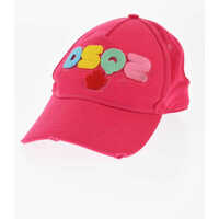 Caciuli Cotton Gabardine Cap With Terry Monogram Femei