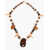 DSQUARED2 Multicolor Necklace With Maxi Rock Pendant Multicolor