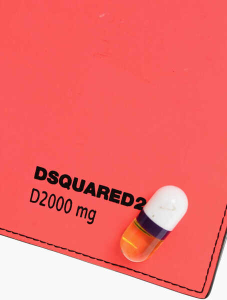 Huse mobil & tablete DSQUARED2 Logoed Scream Iphone 8 Plus Case Orange Barbati (BM 18605899) 4