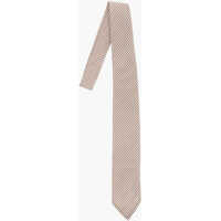 Cravate Regimetal Striped Silk Tie Barbati