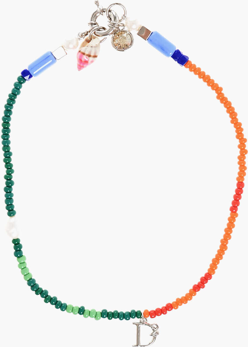 Coliere DSQUARED2 Multicolor Necklace With Sheel Charm Multicolor Femei (BM 18605968) 1