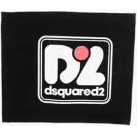 Fulare DSQUARED2 Nylon Blend Snood With Logo Print