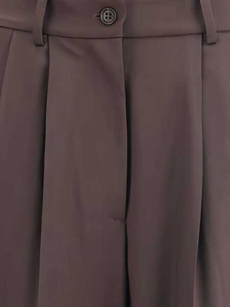 Pantaloni P.A.R.O.S.H. Tailored Pants TESTA DI MORO Femei (BM 18606076) 4