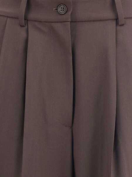 Pantaloni P.A.R.O.S.H. Tailored Pants TESTA DI MORO Femei (BM 18606076) 5