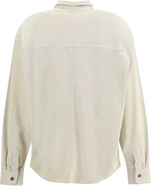 Camasi casual ISABEL MARANT ETOILE Jersey Shirt ECRU Femei (BM 18606082) 2