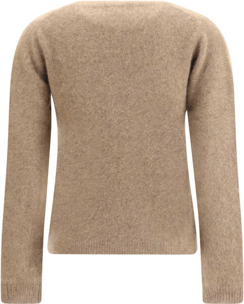 Pulovere P.A.R.O.S.H. Crew neck Sweater CAMMELLO Femei (BM 18606085) 2