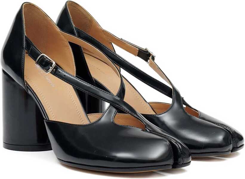 Pantofi cu toc Maison Margiela Tabi Pumps BLACK Femei (BM 18606103) 2