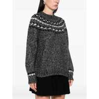 Imbracaminte Dama pagina 241 - Pulovere P.A.R.O.S.H. Alpaca Sweater FANTASIA GRIGIO SCUR Femei (BM 18606130) - B-mall.ro