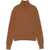 AMI Paris Ami De Coeur Turtleneck Sweater NOISETTE
