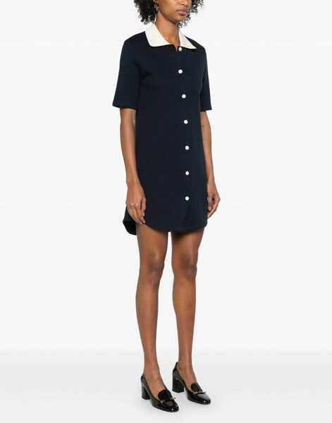 Tricouri Polo Thom Browne Short polo Dress NAVY Femei (BM 18606151) 3