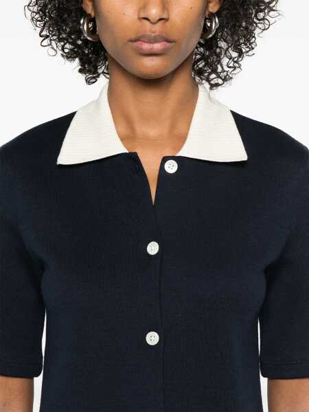 Tricouri Polo Thom Browne Short polo Dress NAVY Femei (BM 18606151) 5