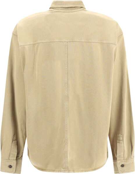 Camasi casual ISABEL MARANT ETOILE Jersey Shirt Light Bronze Femei (BM 18606220) 2