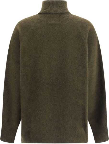 Pulovere P.A.R.O.S.H. Turtleneck Sweater VERDE OLIVA Femei (BM 18606247) 2
