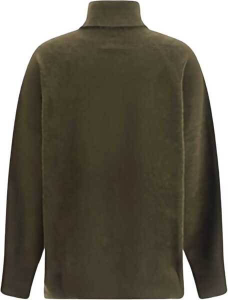 Pulovere P.A.R.O.S.H. Turtleneck Sweater VERDE OLIVA Femei (BM 18606247) 3