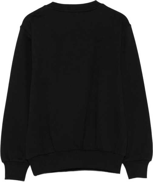Hanorace Balmain Sweatshirt With Logo BLACK Fete (BM 18606448) 2