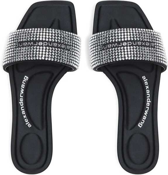 Sandale Alexander Wang Satin Sandal BLACK Femei (BM 18606451) 2