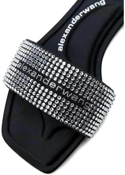 Sandale Alexander Wang Satin Sandal BLACK Femei (BM 18606451) 4