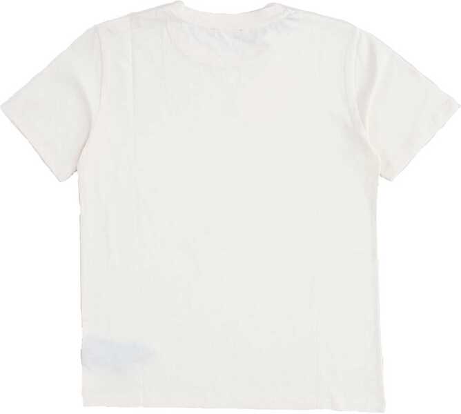 Tricouri Balmain T-Shirt With Logo BEIGE Baieti (BM 18606463) 2