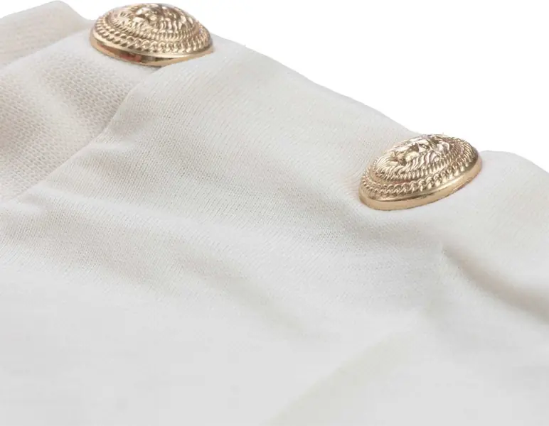 Tricouri Balmain T-Shirt With Logo BEIGE Baieti (BM 18606463) 4