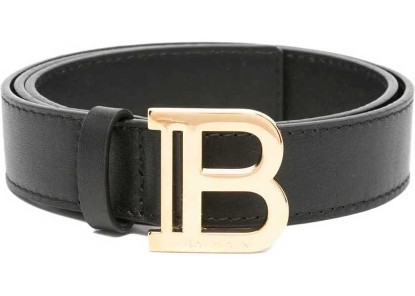 Curele Balmain Cinta Logo BLACK Fete (BM 18606487) 1