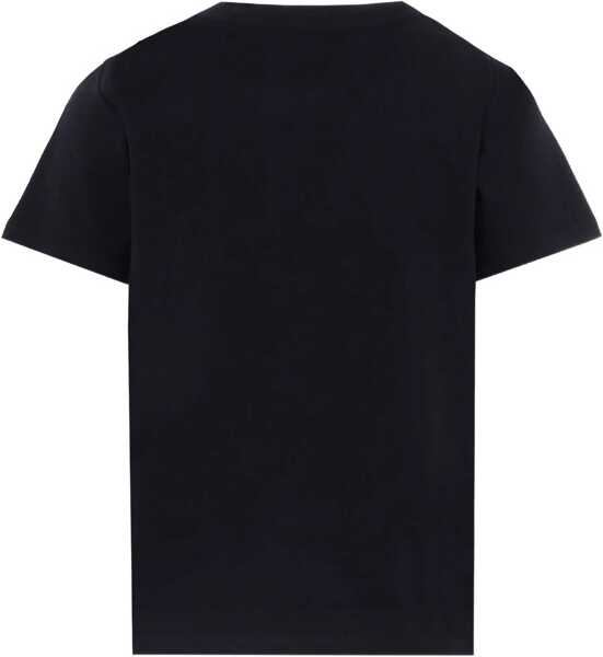 Tricouri Balmain T-Shirt With Logo BLACK Baieti (BM 18606493) 2