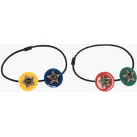 Caciuli Set Of 2 Hair Ties With Contrasting Details Femei