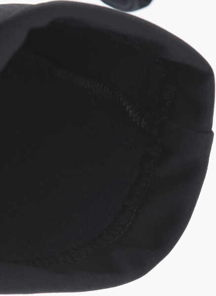 Manusi DSQUARED2 Logo Printed Solid Color Muffs Black Femei (BM 18606571) 3