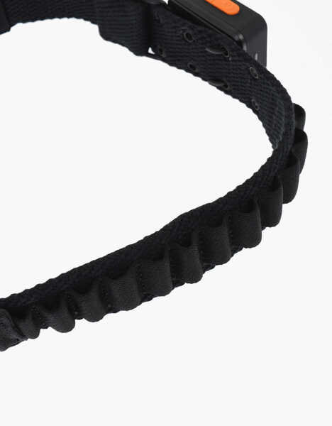 Curele DSQUARED2 Fabric Belt With Torch 50Mm Black Femei (BM 18606577) 3