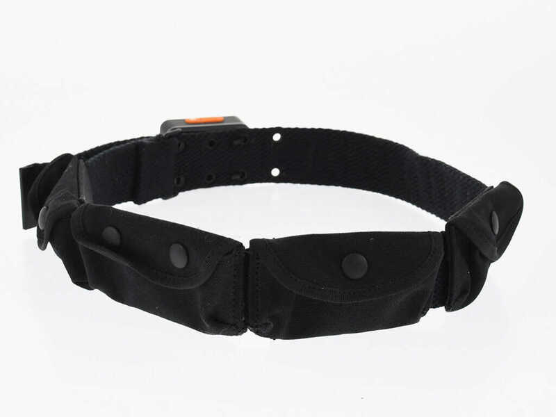 Curele DSQUARED2 Fabric Belt With Torch 50Mm Black Femei (BM 18606577) 4