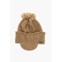 Caciuli Wool Blend Beanie With Visor Femei