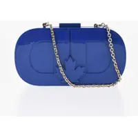 Genti de umar Solid Color Shoulder Bag With Maxi Monogram And Chain Femei