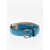 DSQUARED2 Slim Fit Crocodile Effect Leather Belt 30Mm Blue