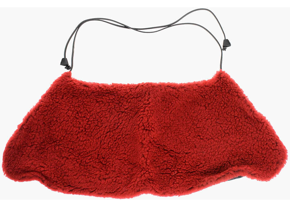 Esarfe DSQUARED2 Faux Fur Solid Color Scarf Red Femei (BM 18606637) 1